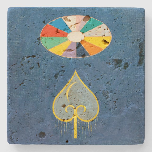 No.54 (Bottom) | Anna Cassel | Stone Coaster (Front)
