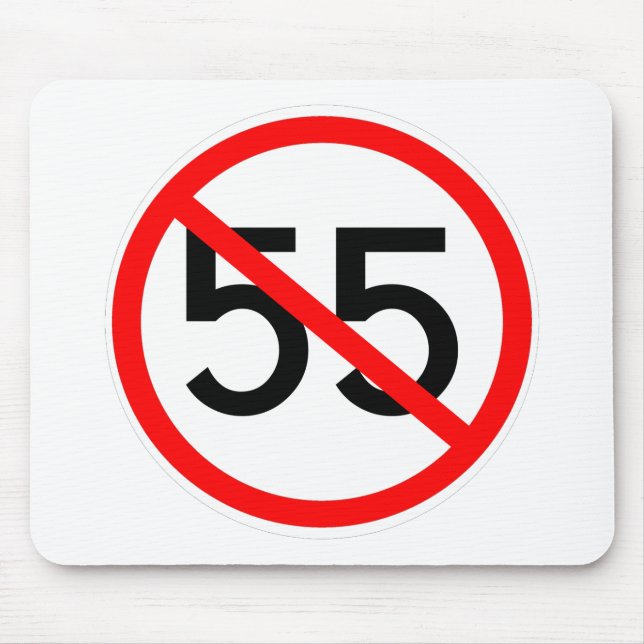No 55 mouse pad (Front)