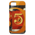 No 5 - The Figure 5 in Gold by Demuth Apple Case