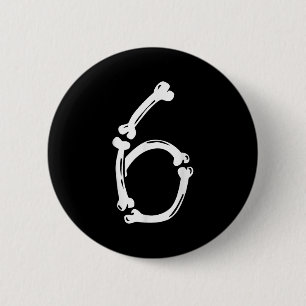 No 6 Couple Costume Duo 67 Six Seven Meme Funny 6  Cm Round Badge