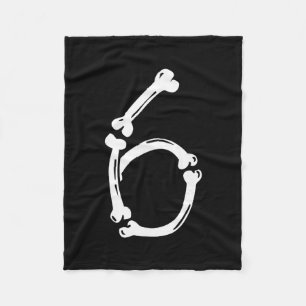 No 6 Couple Costume Duo 67 Six Seven Meme Funny 6  Fleece Blanket