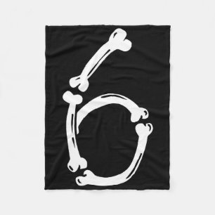 No 6 Couple Costume Duo 67 Six Seven Meme Funny 6  Fleece Blanket