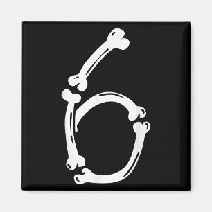 No 6 Couple Costume Duo 67 Six Seven Meme Funny 6 Magnet