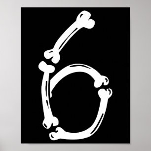 No 6 Couple Costume Duo 67 Six Seven Meme Funny 6  Poster