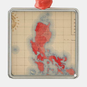 No 6 Distribution Temblores Signs Metal Tree Decoration