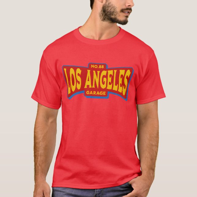 No.88 LOS ANGELES Garage T-Shirt (Front)