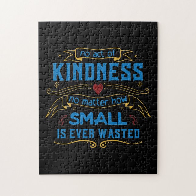 No Act of Kindness Jigsaw Puzzle (Vertical)