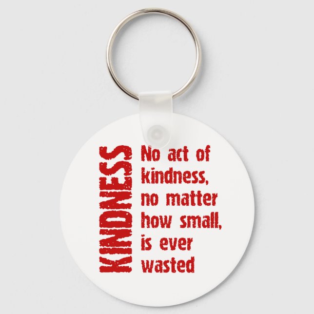 NO ACT OF KINDNESS KEY RING (Front)