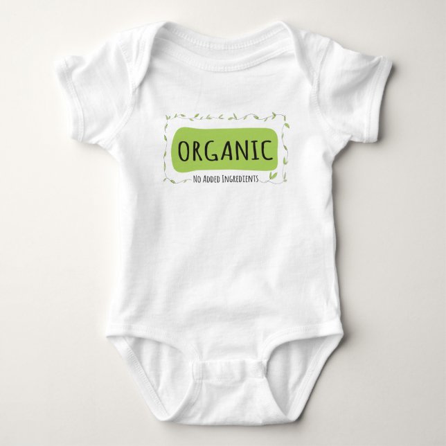 No Added Ingredients - Baby's Bodysuit (Front)