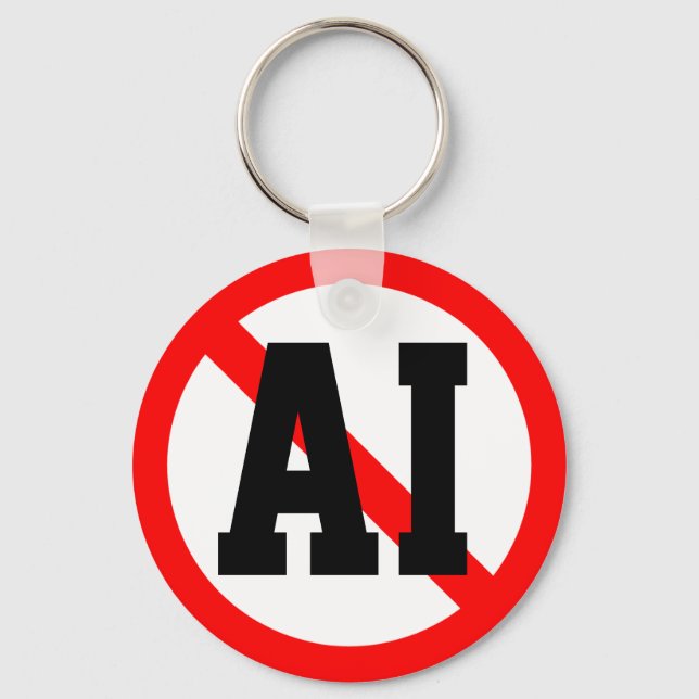 No AI Key Ring (Front)
