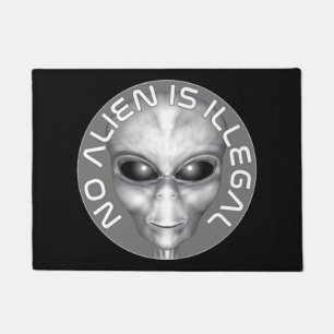 No Alien Is Illegal Doormat