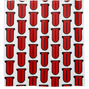 NO ALIENS SHOWER CURTAIN