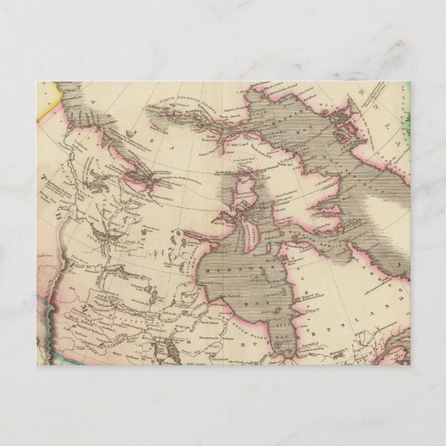 No America British possessions Postcard (Front)