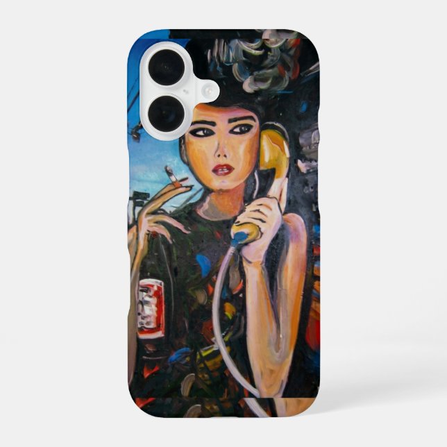 No Answer iPhone 16 Case (Back)
