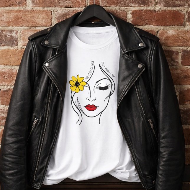 No Apologies Inspirational Tee (Creator Uploaded)