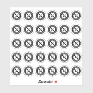 No Artificial Sweeteners Mini Food Packaging Label