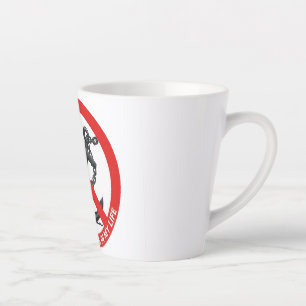 No attachments in my life latte mug