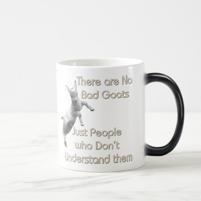 No Bad Goats Magic Mug (Right)