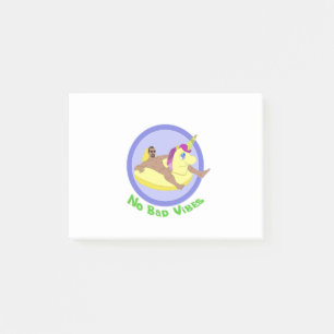 No Bad Vibes Post-it Notes