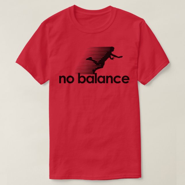 No Balance Mug T-Shirt (Design Front)