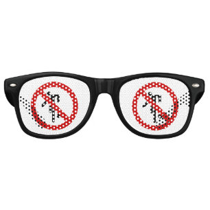 NO Ball Games ⚠ Thai Park Sign ⚠ Retro Sunglasses