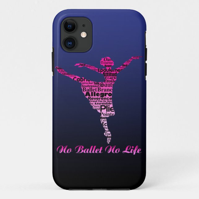 No Ballet No Life 2 Case-Mate iPhone Case (Back)