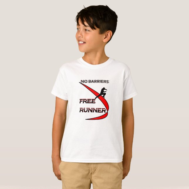 no barriers free runner tee (Front Full)