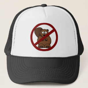no beavers trucker hat