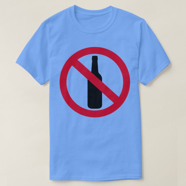No beer alcohol T-Shirt (Design Front)
