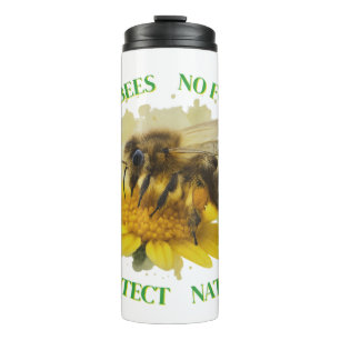 No Bees No Food – Protect Nature Thermobecher Thermal Tumbler