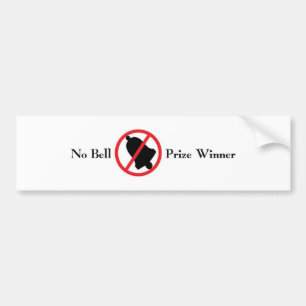 No Bell Bumper Sticker
