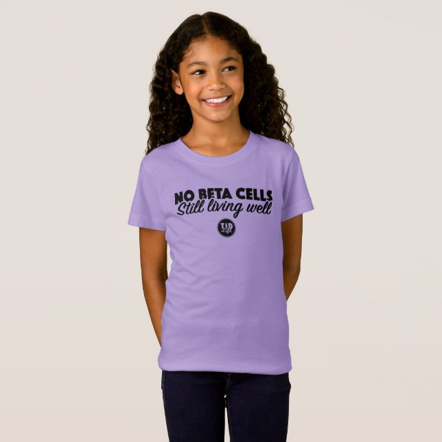 No Beta Cells [Noir] T-Shirt (Front Full)