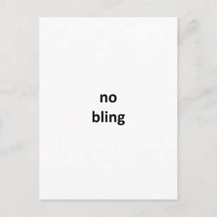 no bling1 jGibney The MUSEUM Zazzle Gifts Postcard