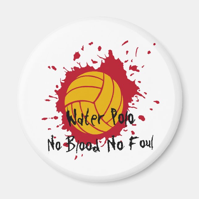 No Blood No Foul Magnet (Front)