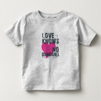 No Boundaries shirt - choose colour & style