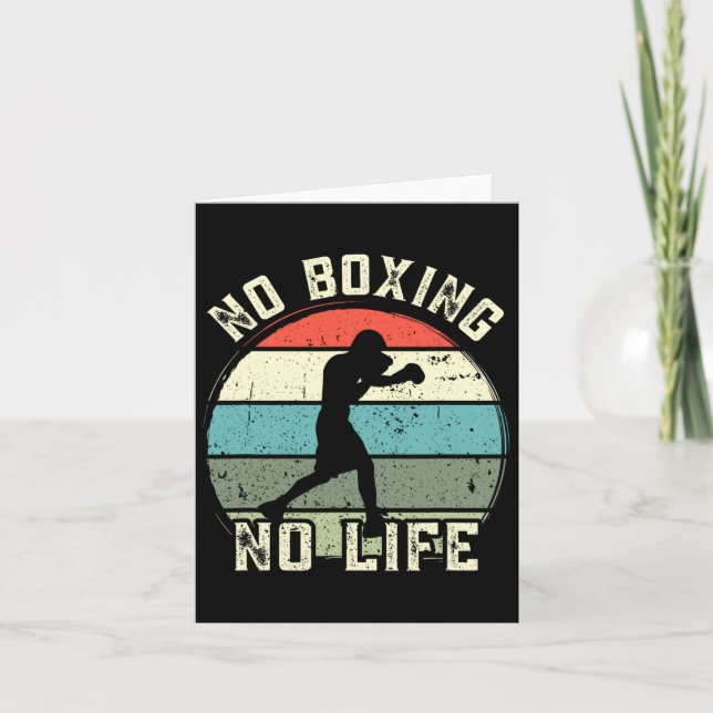 No Boxing No Life 3  Card (Front)