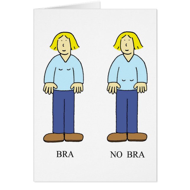 No Bra Ageing Humour for Her (Front)