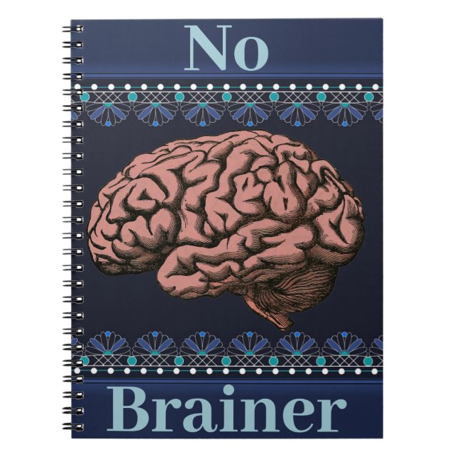 No Brainer Notebook (Front)