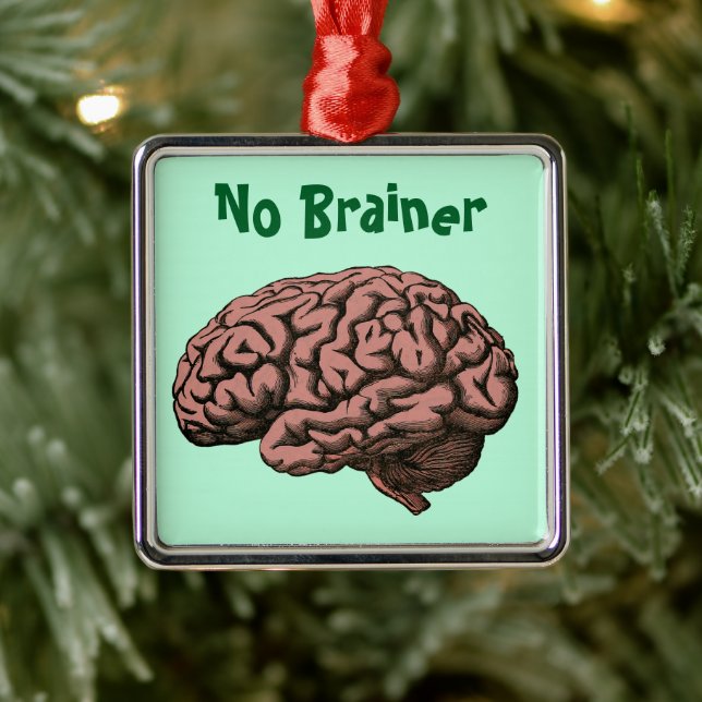 No Brainer Ornament (Tree)