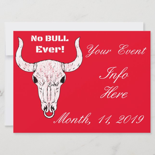 No Bull Ever Thunder_Cove (Front)