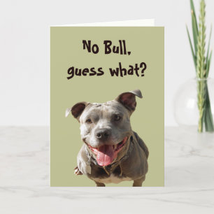 No Bull Very Best Friend Card