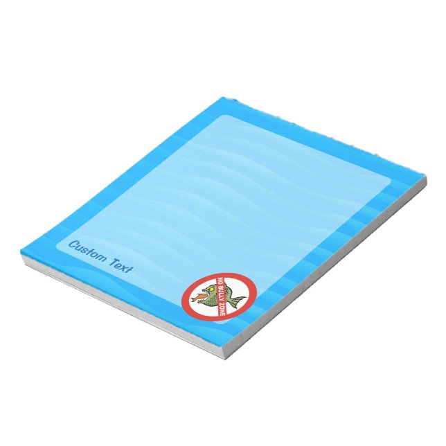 No Bully Zone Notepad (Rotated)