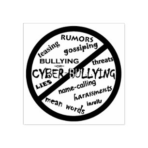 No Bullying Message Rather Choose Kindness Be Kind Rubber Stamp
