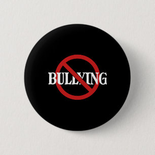 No Bullying Stop Bullying Kindness Orange Unity 6 Cm Round Badge