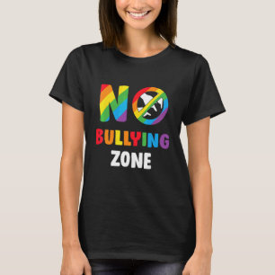 No Bullying Zone Bully Awareness Anti Violence T-Shirt