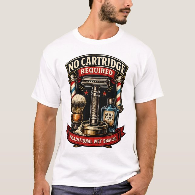 No Cartridge Required T-Shirt (Front)