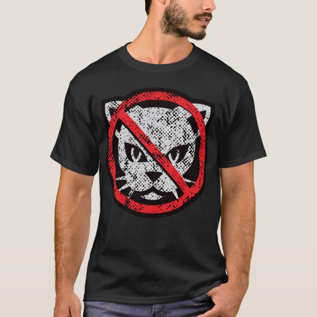 No Cats T-Shirt (Front)
