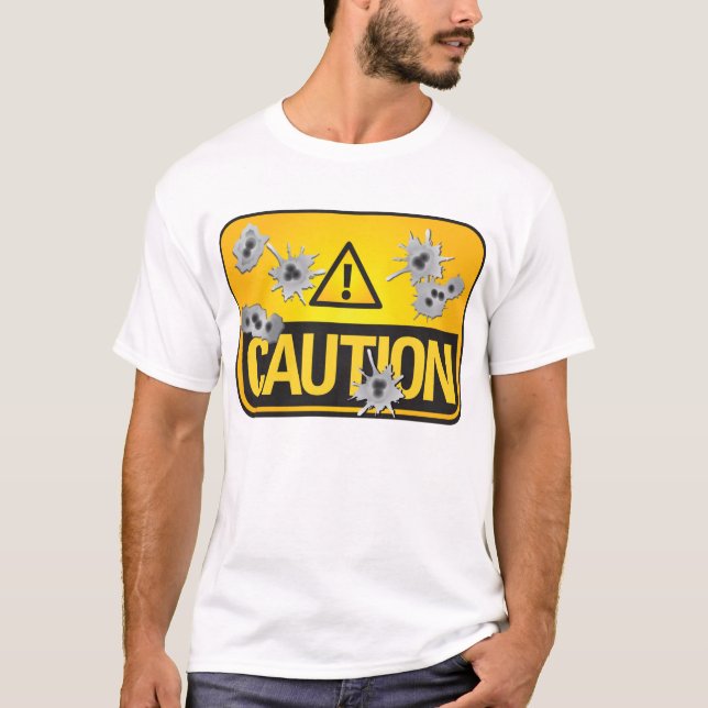 No Caution T-Shirt (Front)