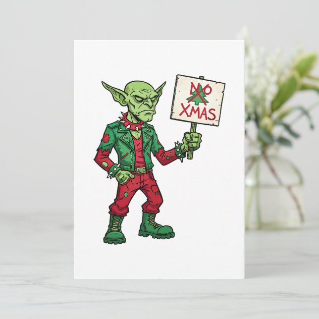 No Christmas – Rebel Alien Style (Standing Front)
