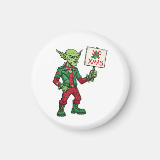 No Christmas – Rebel Alien Style Magnet